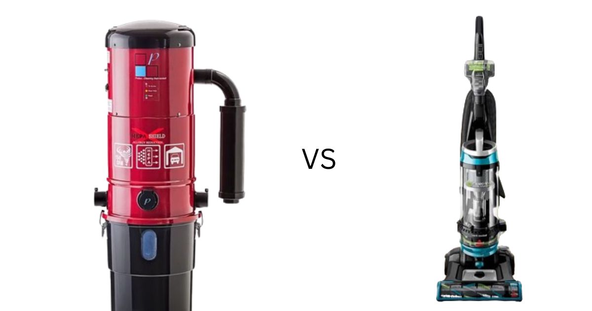 central vacuum vs upright – Which System Is Better