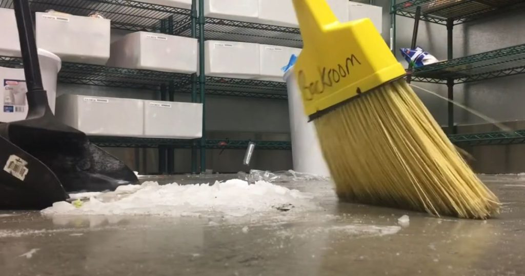 How to Mop a Freezer Floor