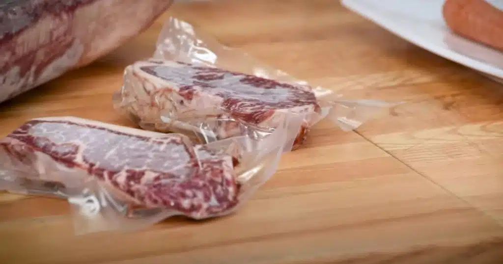 Vacuum Seal Frozen Meat