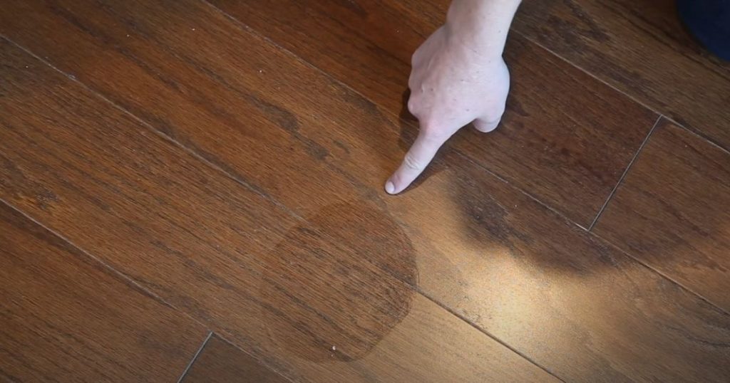 How to get urine smell out of hardwood floors
