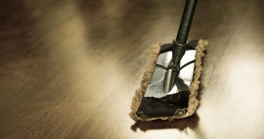 Why is my floor sticky after i mop