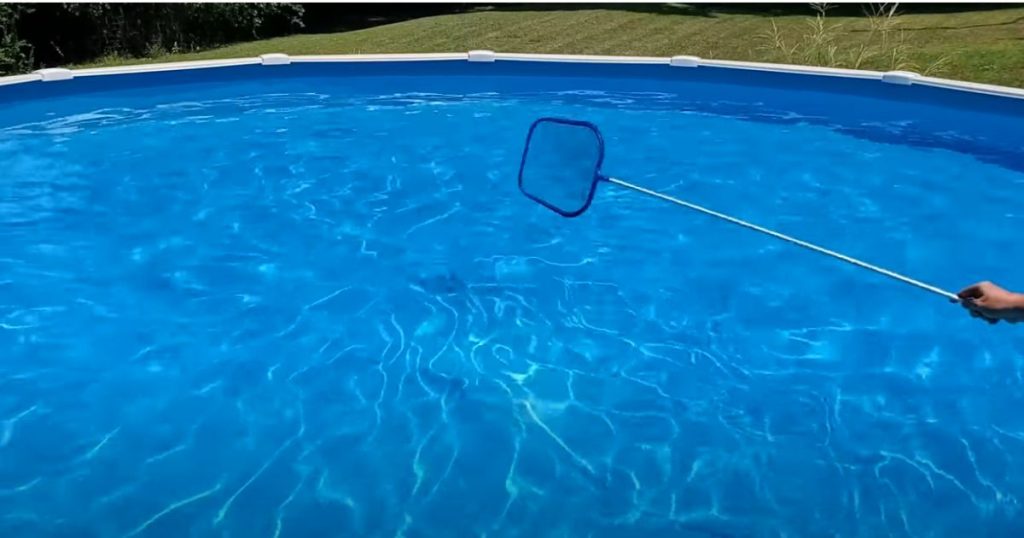 How to remove sand from pool without vacuum