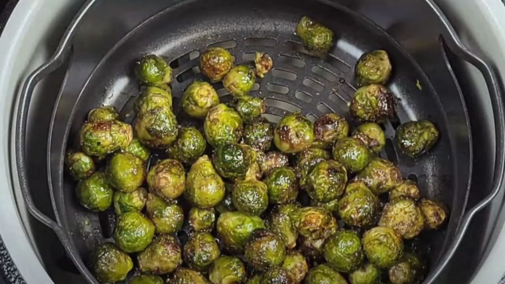 Air Fryer frozen  Brussels Sprouts