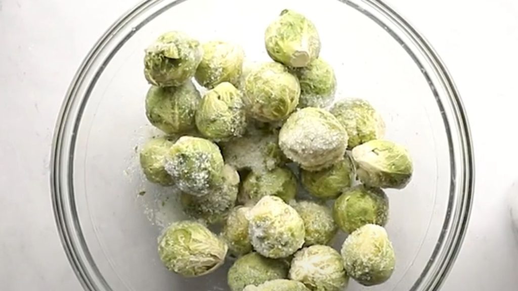 Air Fryer frozen  Brussels Sprouts