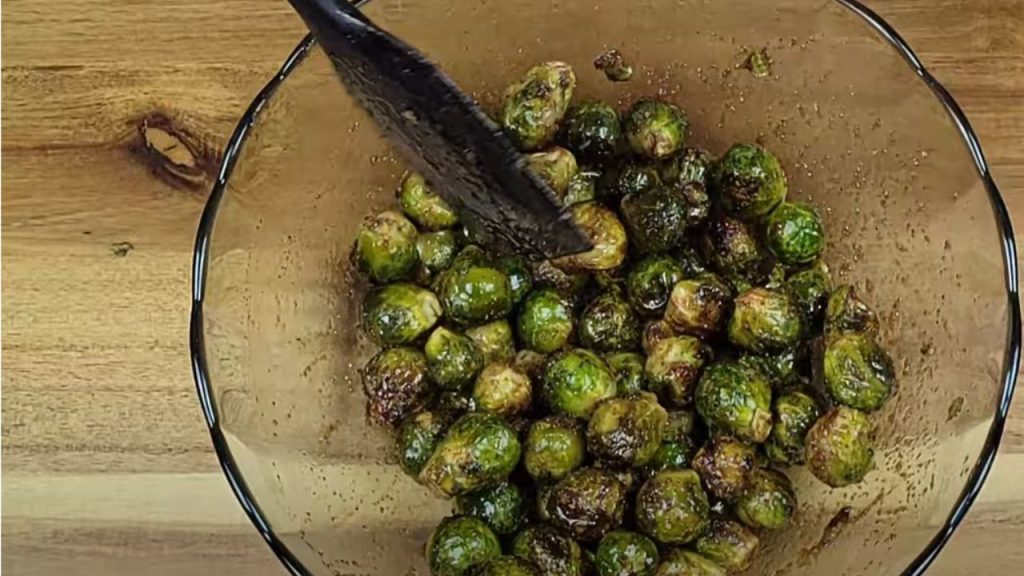 Air Fryer frozen  Brussels Sprouts