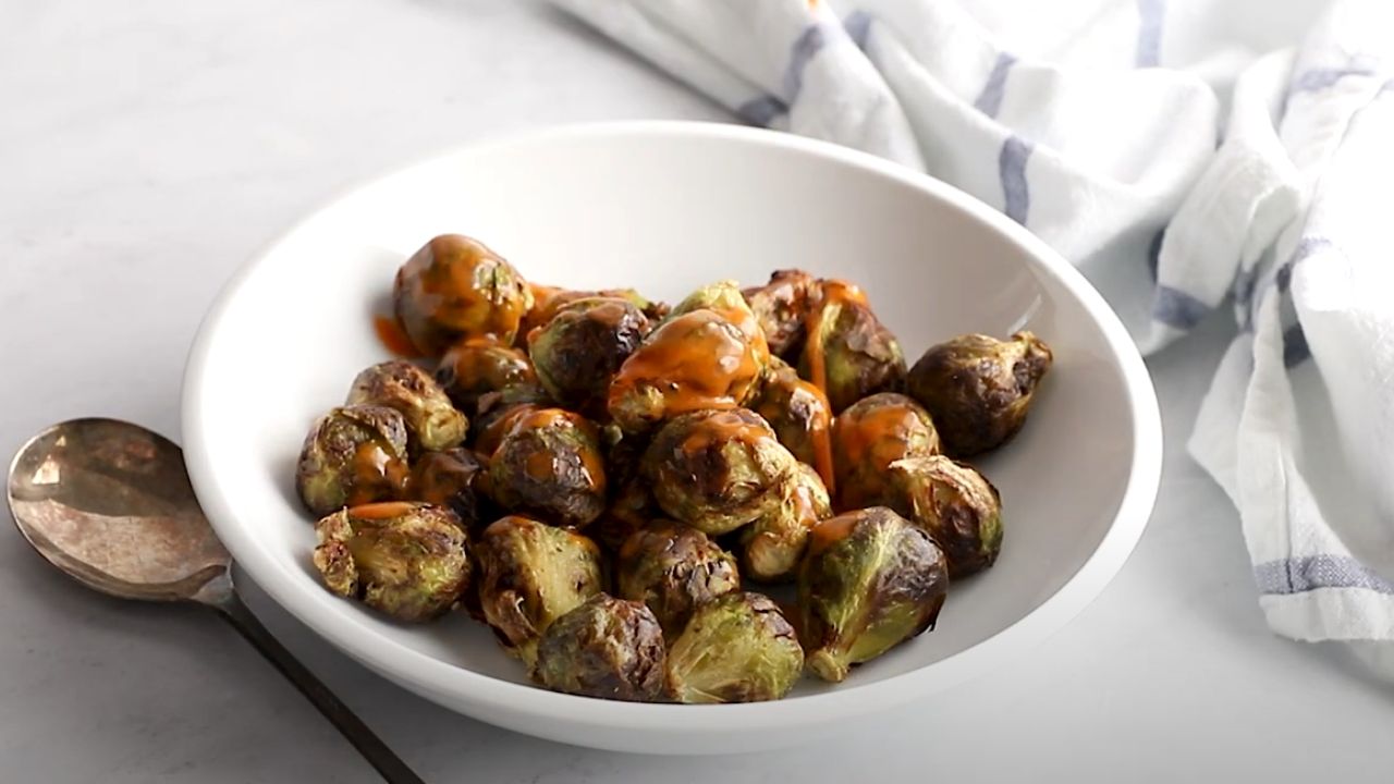 Air Fryer frozen Brussels Sprouts