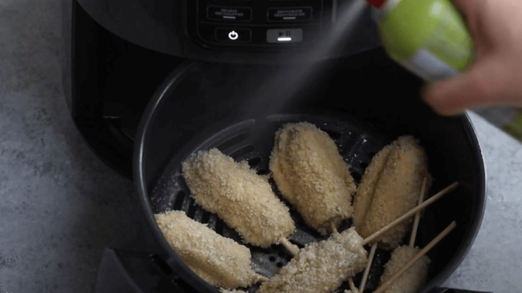 Mini Corn Dogs in Air Fryer