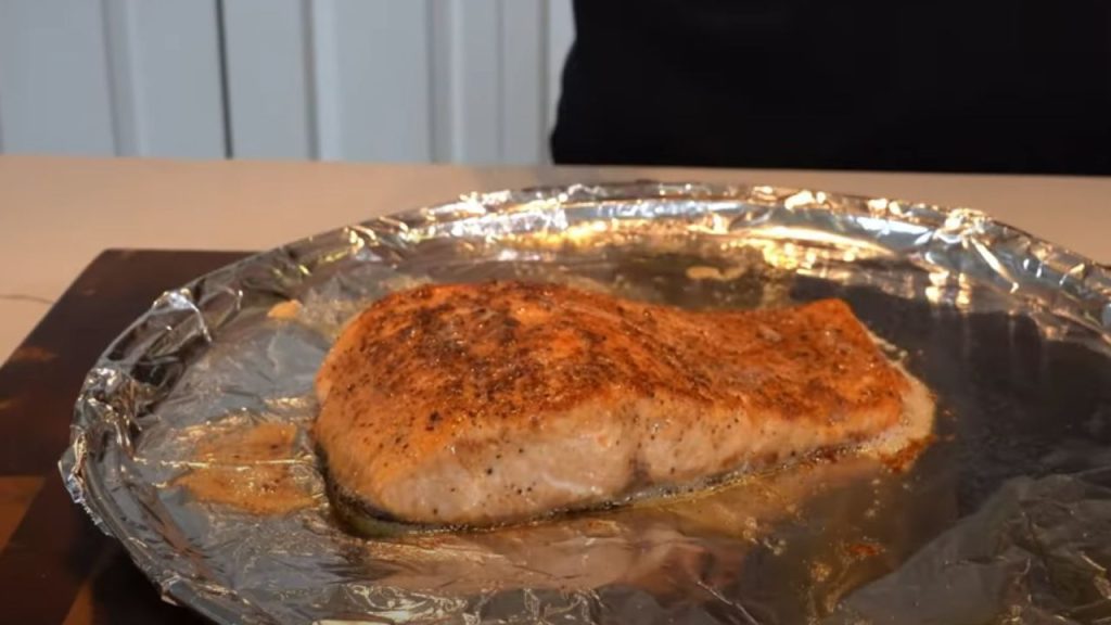 cook salmon in a convection oven
