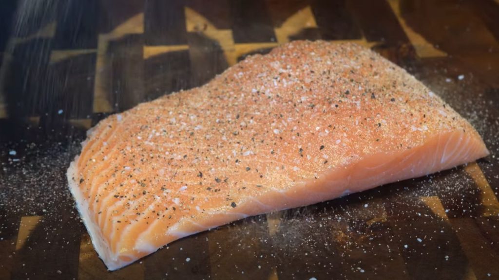 cook salmon in a convection oven
