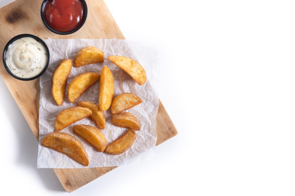 Cook Frozen Potato Wedges in an Air Fryer