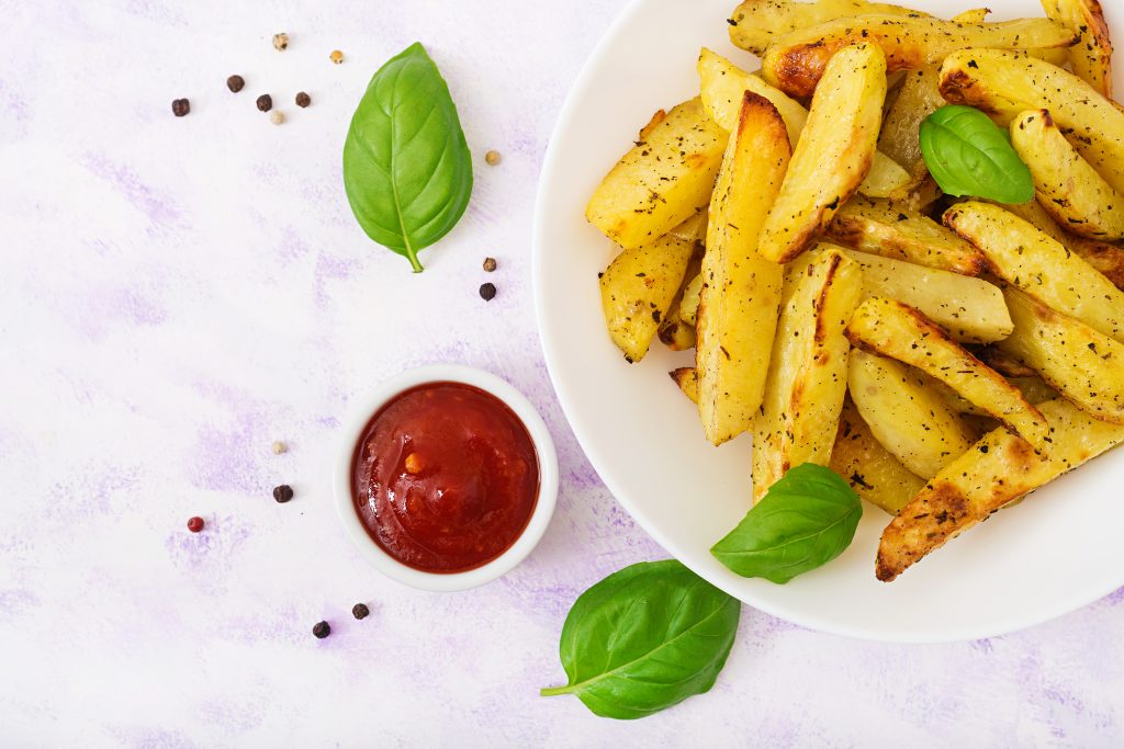 Cook Frozen Potato Wedges in an Air Fryer