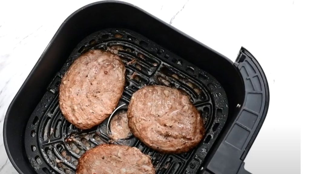 Cook Frozen Turkey Burgers in an Air Fryer