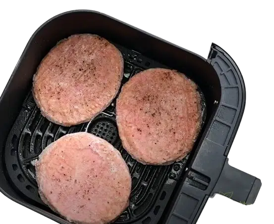 Cook Frozen Turkey Burgers in an Air Fryer