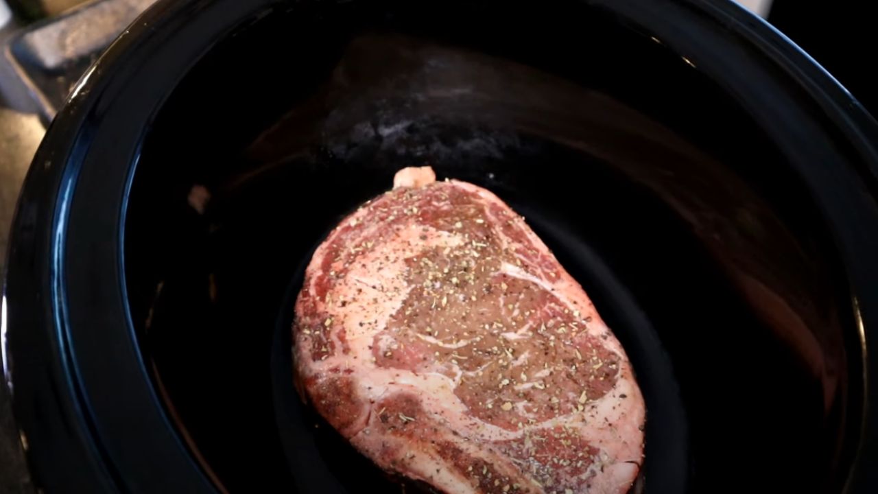 Ribeye in a Crock Pot