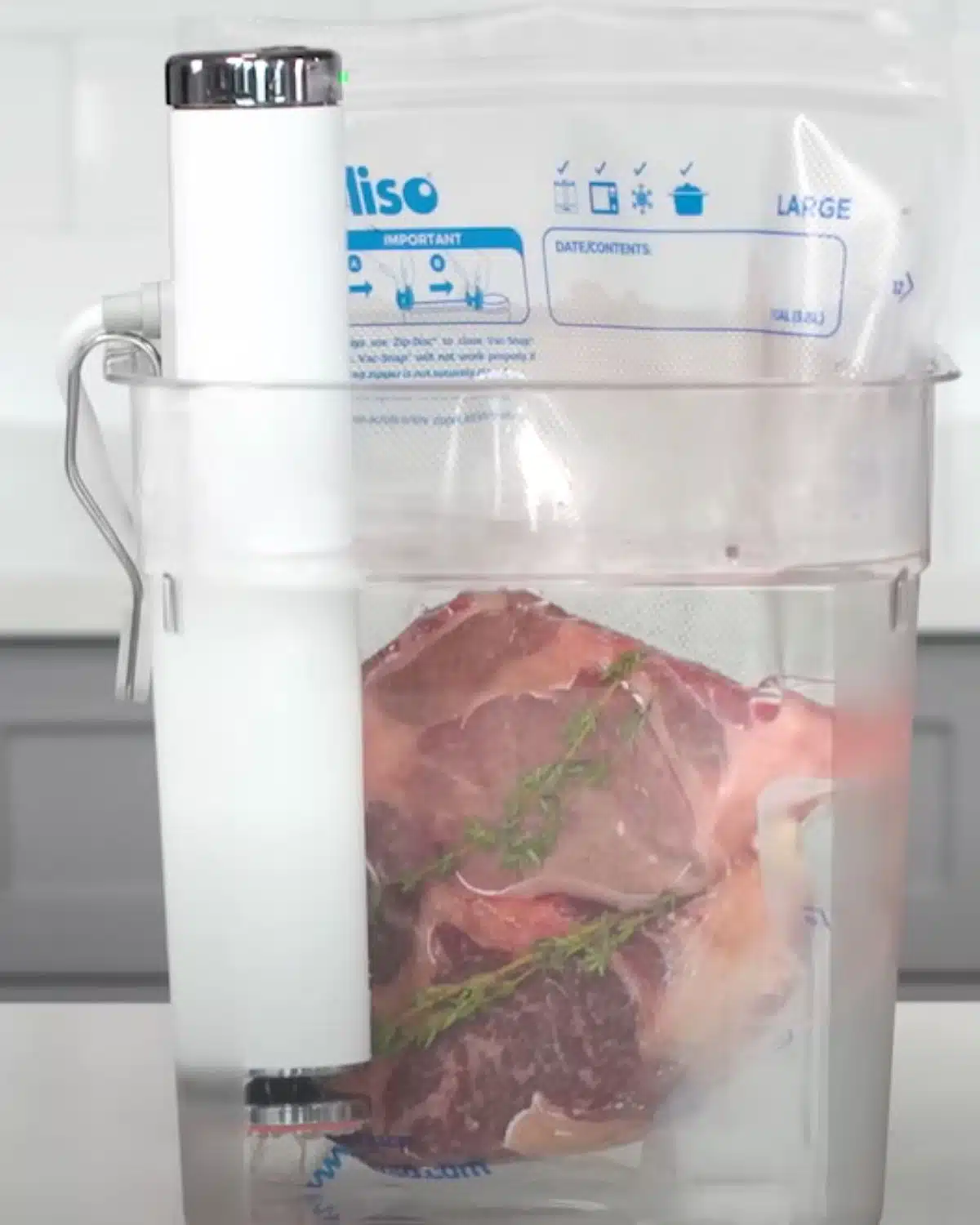 Cook a Thick Steak