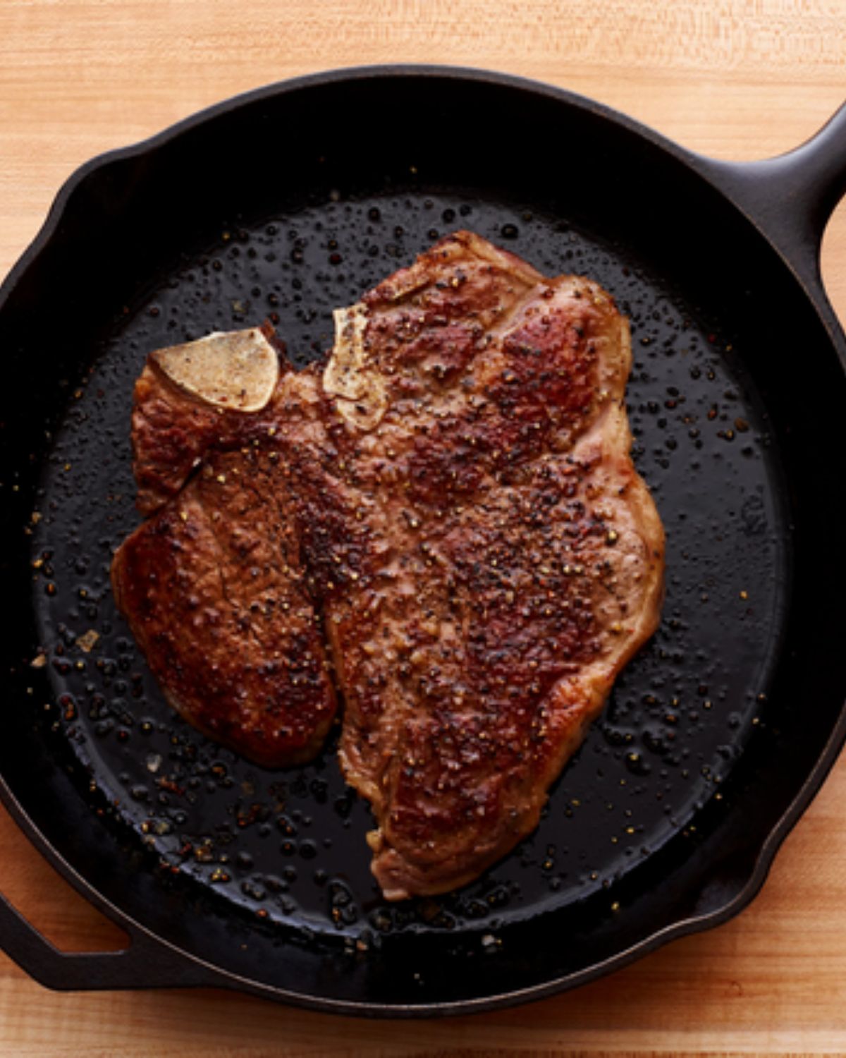 Cook a Thick Steak 