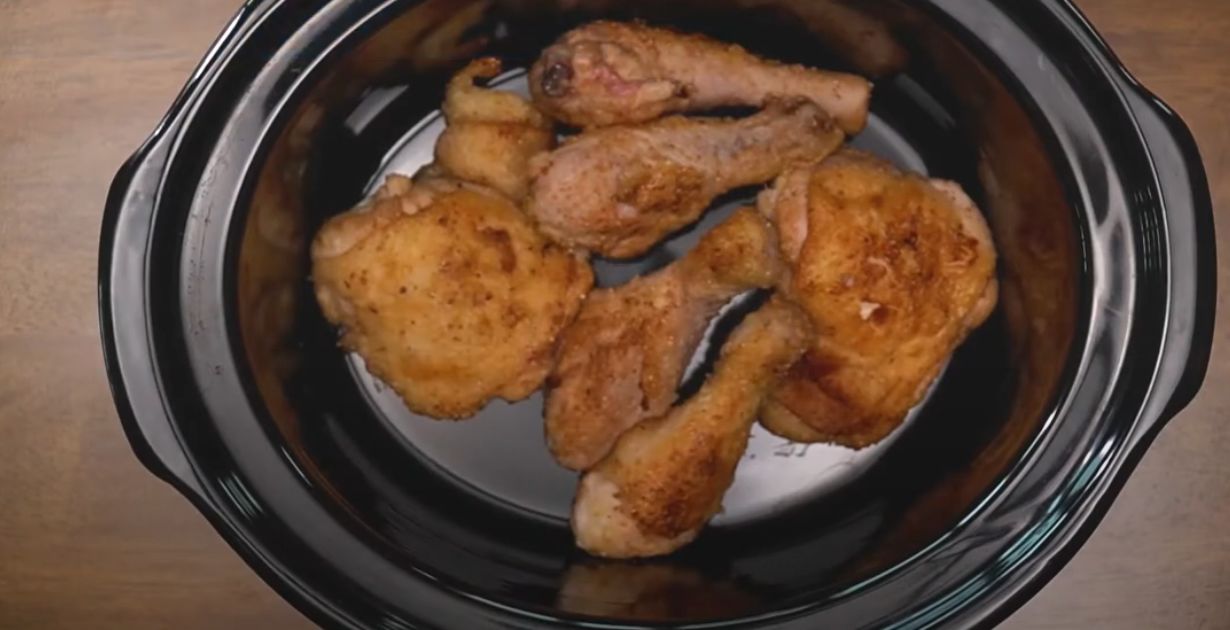 crispy chicken in a crock pot 